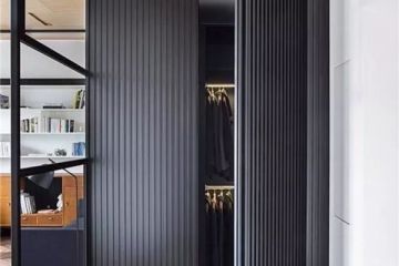 定制隐形门的巧妙设计不认真看都发现不了！【韩信全屋定制】