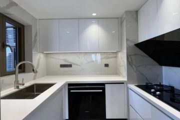 经典又实用的现代简约风U型橱柜