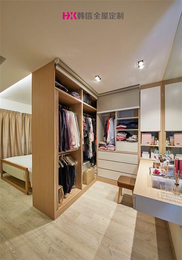 小衣帽间如何装修？-南京全屋定制品牌[韩信全屋定制]