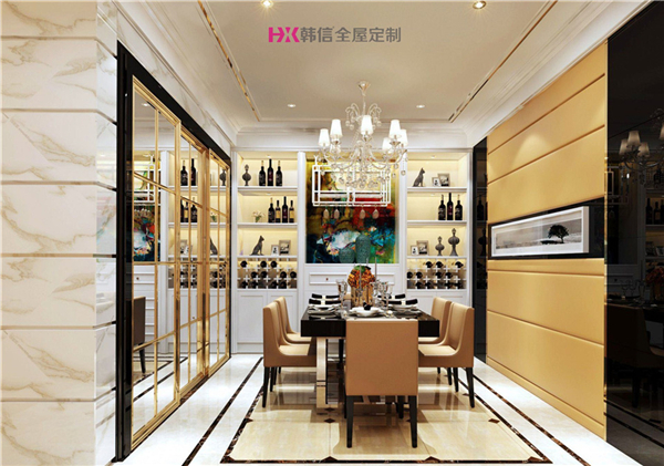 餐厅做酒柜注意事项有哪些？-南京全屋定制品牌[韩信全屋定制]