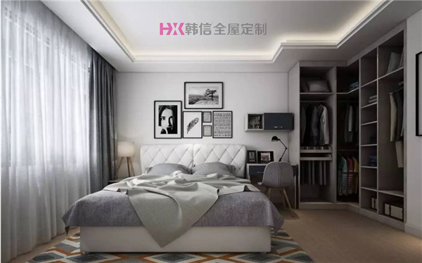 卧室衣帽间一体怎么设计？-南京全屋定制品牌[韩信全屋定制]