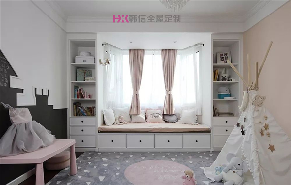 定制飘窗柜这样设计美观又实用！-南京全屋定制品牌[韩信全屋定制]