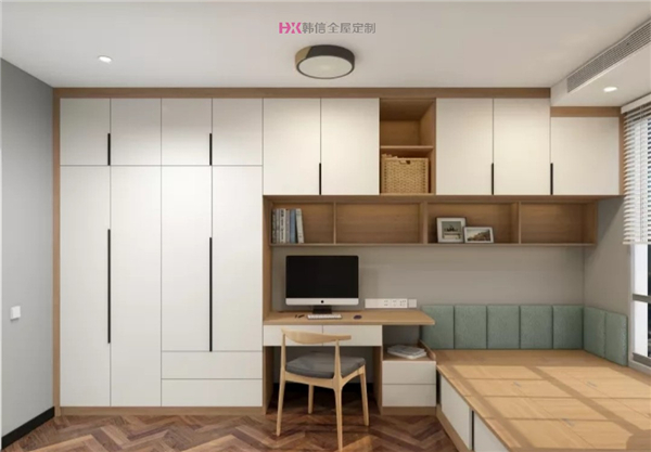 定制榻榻米这样设计实用又方便！-南京定制整体衣柜品牌[韩信全屋定制]